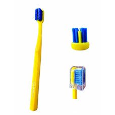 Healthy Smile Ortho Orthodontic toothbrush, yellow